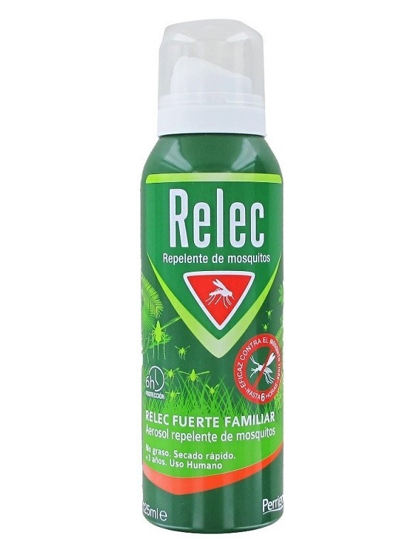 RELEC FUERTE FAMILIAR - SPRAY REPELENTE INSECTOS 125 ml