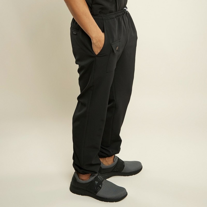 Pantalón Hombre Jogger Euphoria Color Negro Impulso