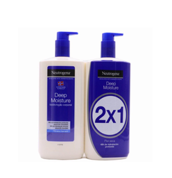 [N04309] Neutrogena Deep Moisture PACK 2x1 750 ml