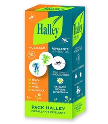 [N05371] HALLEY PACK REPELENTE INSECTOS  150 ml + Picbalsam 40 ml