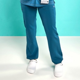 Pantalón Mujer Jogger Organic Color Azul Caribe Impulso