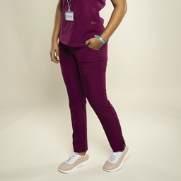 Pantalón Mujer Vitality Color Vino Impulso