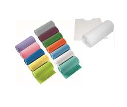 Babero rollo papel plástico PG30 80u